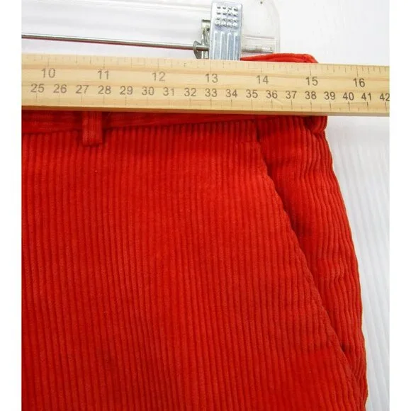 VINTAGE Bloomingdales Pants 32X28 Corduroy Baggy Preppy Cotton 90s * - Picture 5 of 10